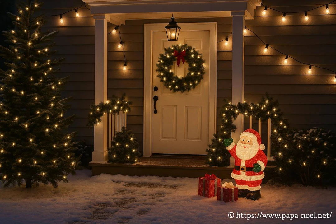 Décorer son extérieur à Noël