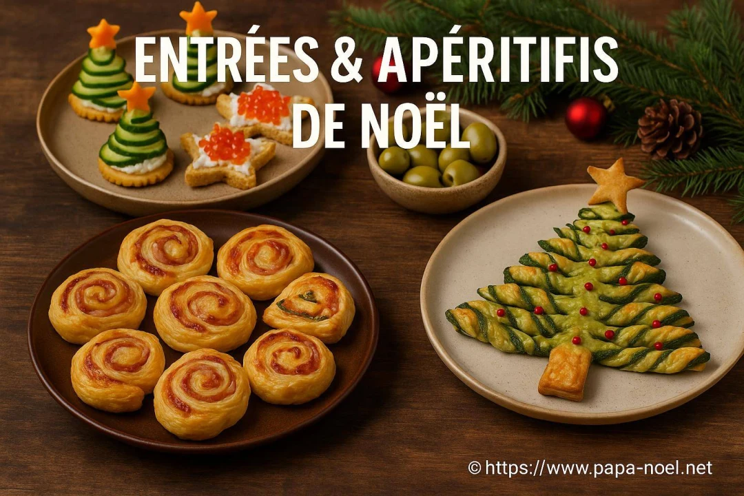Entrées & Apéritifs de Noël