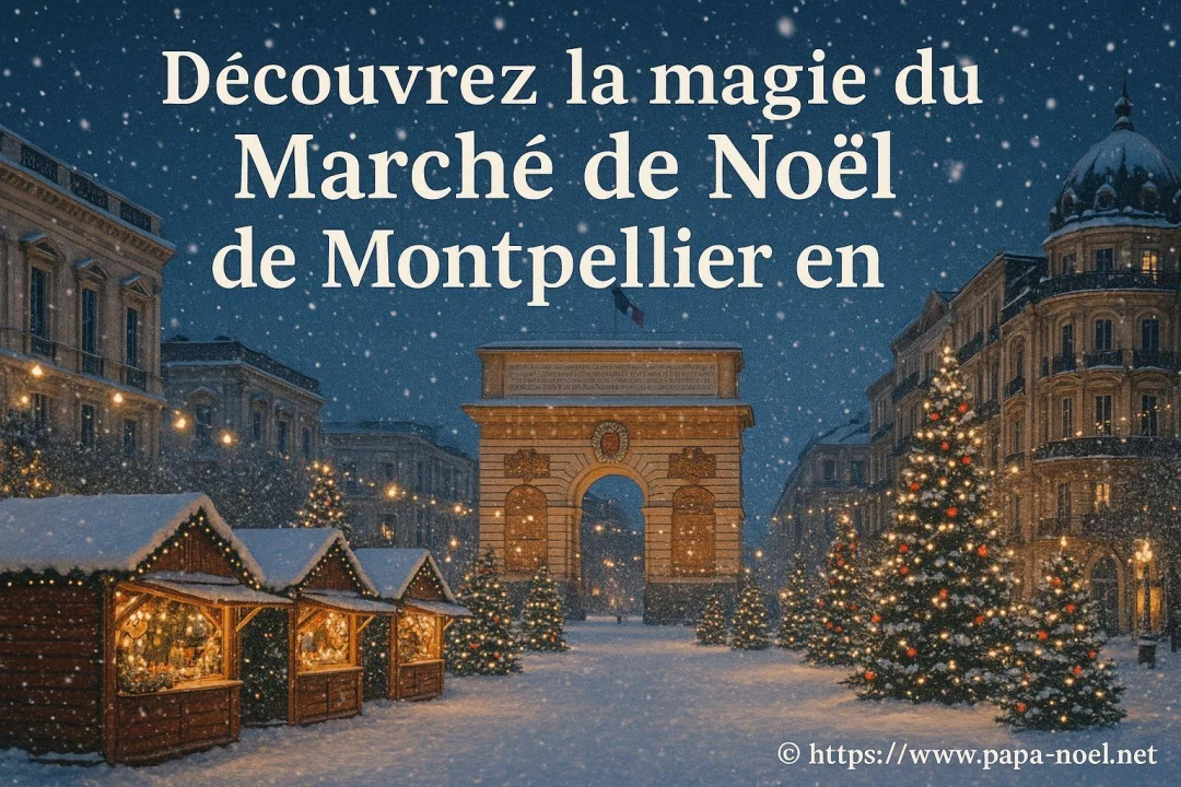 Visitez Montpellier à Noël 2026 et découvrez son marché de Noël féerique !