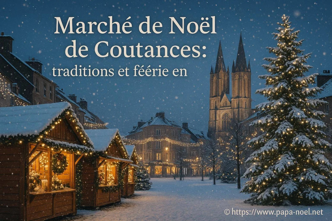 Découvrez le Marché de Noël de Coutances : ambiance magique de Noël en 2026