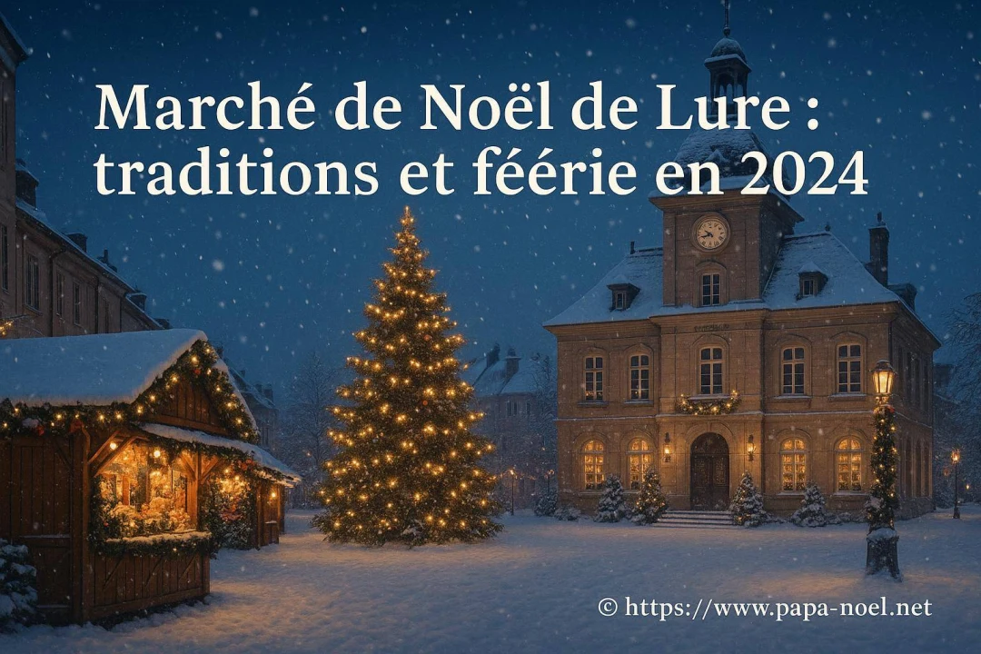 Visitez Lure à Noël 2026 et découvrez son marché de Noël féerique !