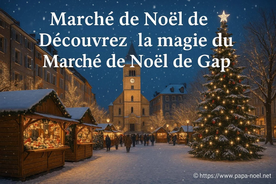 Découvrez le Marché de Noël de Gap : ambiance magique de Noël en 2026