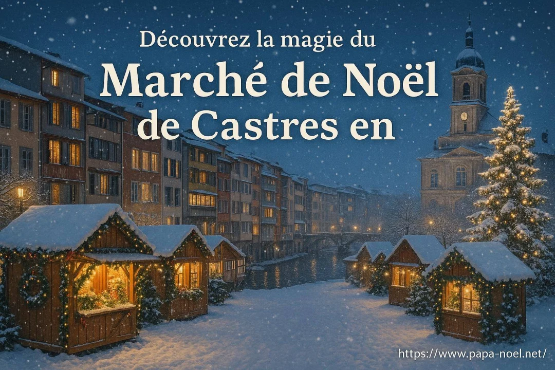 Découvrez le Marché de Noël de Castres : ambiance magique de Noël en 2026