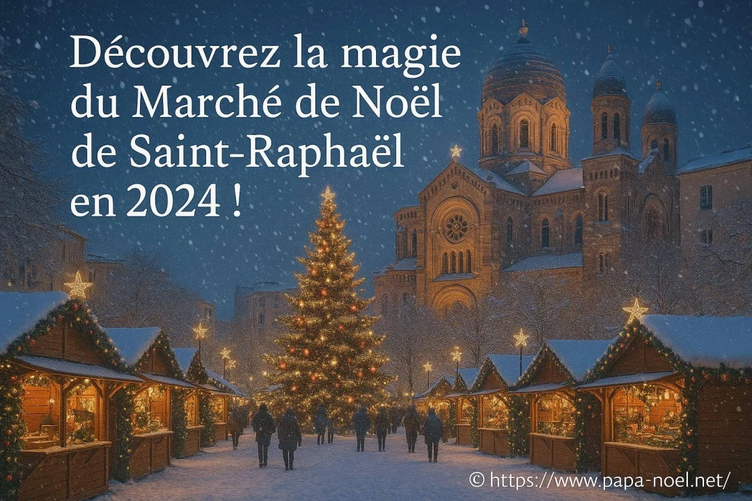 Visitez Saint-Raphaël à Noël 2026 et découvrez son marché de Noël féerique !