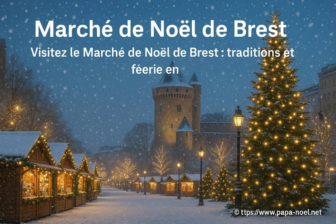 Visitez Brest à Noël 2026 et découvrez son marché de Noël féerique !