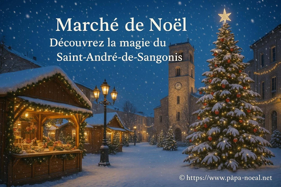 Découvrez le Marché de Noël de Saint-André-de-Sangonis : ambiance magique de Noël en 2026