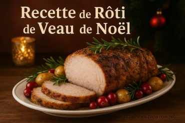 Recette de rôti de veau de Noël : comment réussir un plat festif savoureux