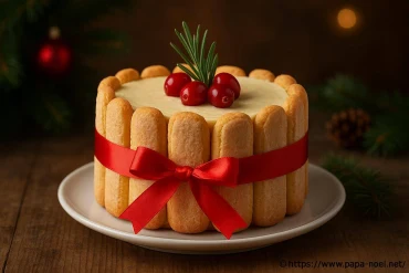 Charlotte exotique de Noël : recette originale pour un dessert festif