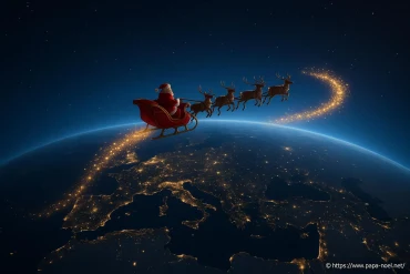 Suivre le Père Noël en Direct avec ce SantaTracker