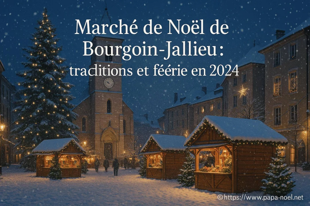 Découvrez le Marché de Noël de Bourgoin-Jallieu : ambiance magique de Noël en 2026