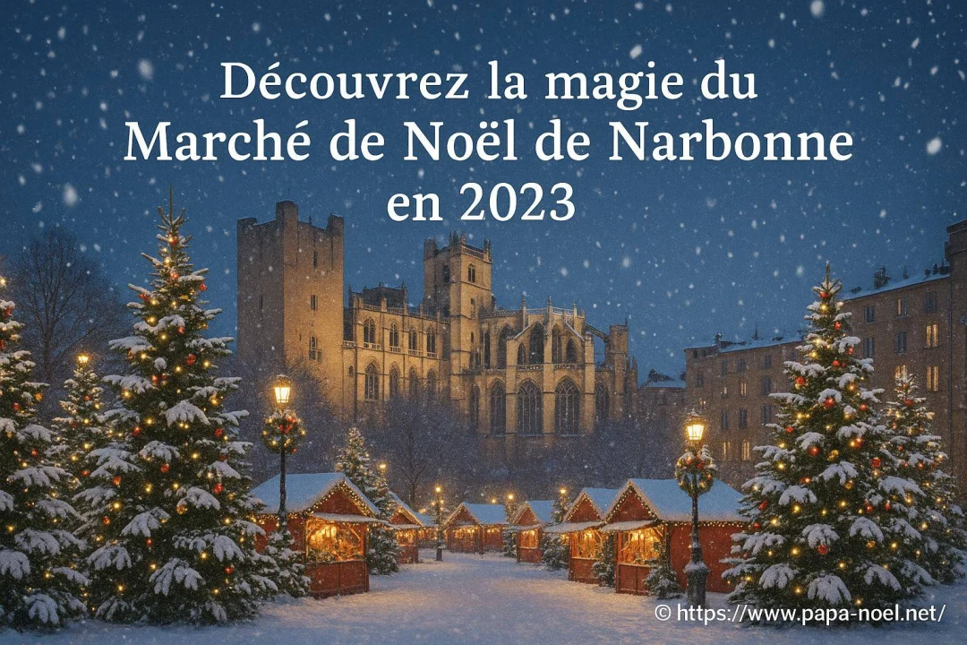 Découvrez le Marché de Noël de Narbonne : ambiance magique de Noël en 2026