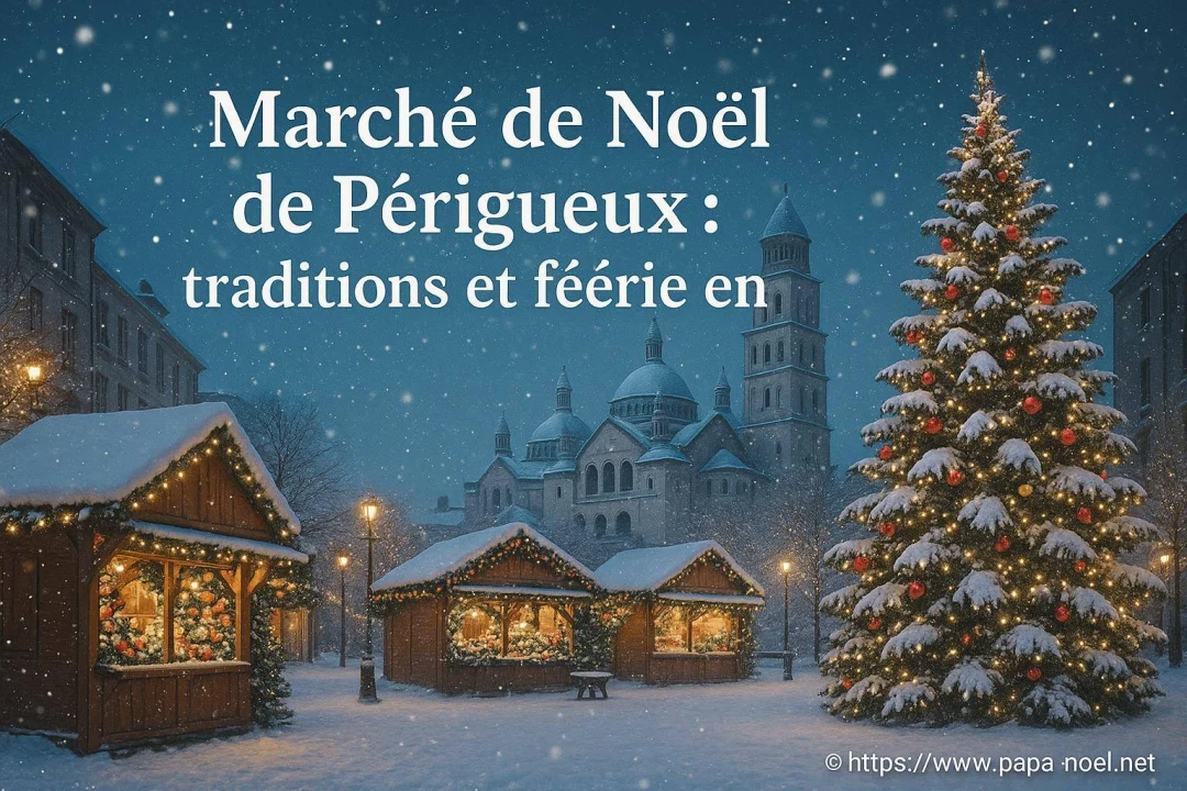 Découvrez le Marché de Noël de Périgueux : ambiance magique de Noël en 2026