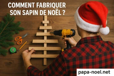 Comment fabriquer son sapin de Noël facilement chez soi ?