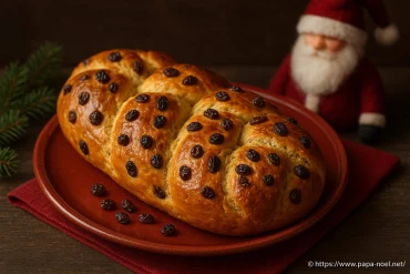 Brioche aux raisins de Noël : la recette gourmande du Rosinenzopf
