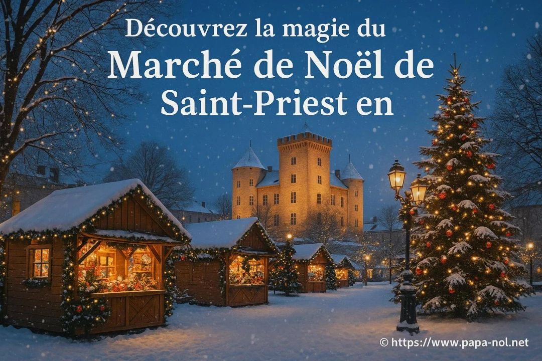Découvrez le Marché de Noël de Saint-Priest : ambiance magique de Noël en 2026