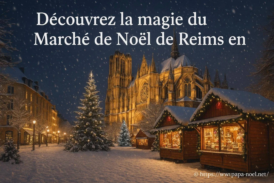 Découvrez le Marché de Noël de Reims : ambiance magique de Noël en 2026