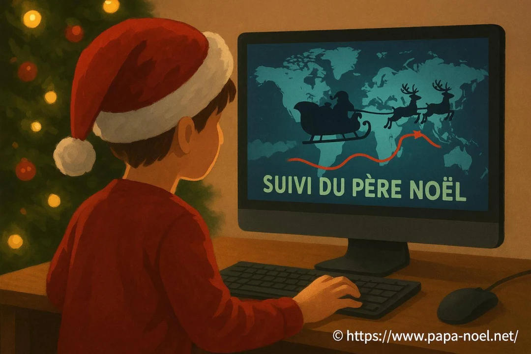 Comment suivre la tournée du père noël minute par minute en 2026