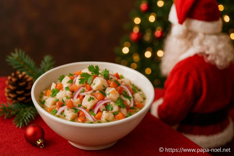 Ceviche de Noël : une recette fraîche et exotique pour vos fêtes