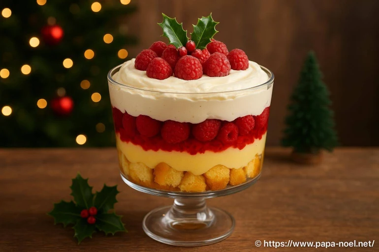 Trifle de Noël : comment réussir ce dessert anglais festif