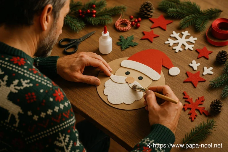 Activité manuelle et bricolage de Noël : idées créatives pour adultes