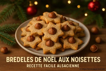 Bredeles de Noël aux noisettes : recette alsacienne facile à réaliser