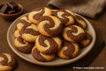 Marmorbredele : comment réussir les bredeles marbrés chocolat vanille