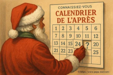 Connaissiez-vous le calendrier de l'après et ses surprises ?