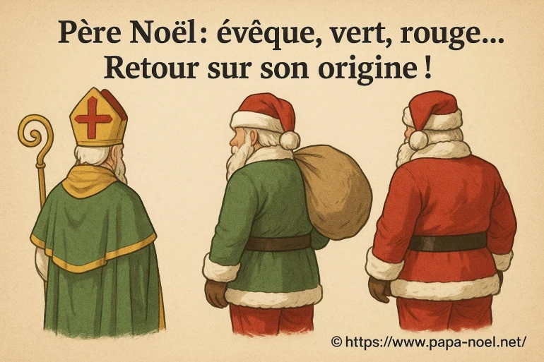 Père noël : origine, couleurs et symboles du personnage