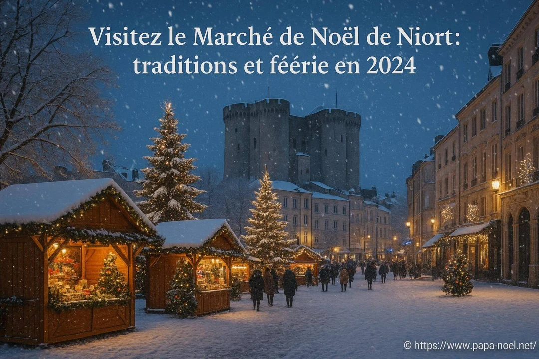 Découvrez le Marché de Noël de Niort : ambiance magique de Noël en 2026