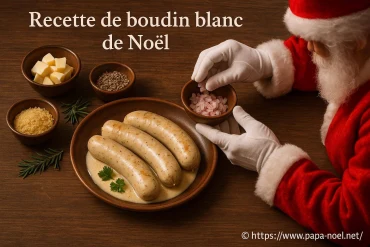 Recette de boudin blanc de Noël : comment réussir ce plat traditionnel