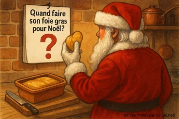 Quand faire son foie gras pour Noël ?