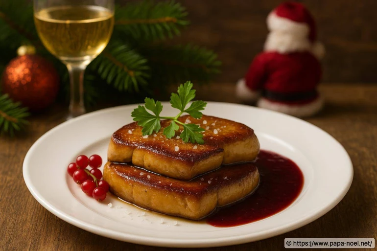 Recette de foie gras poêlé pour un Noël gourmand