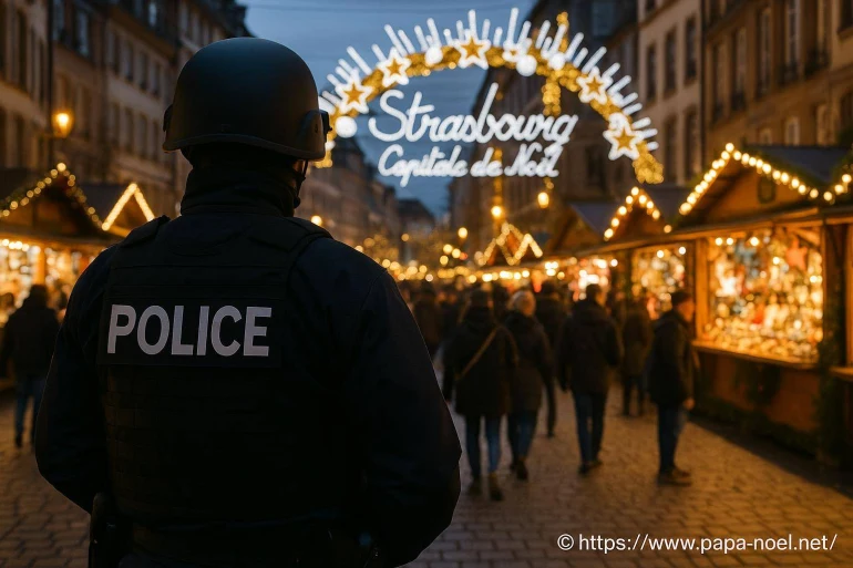 Strasbourg : le marché de noël sous haute surveillance en 2025