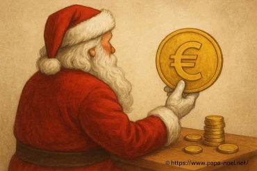 Combien gagne un Père Noël pendant la période des fêtes ?