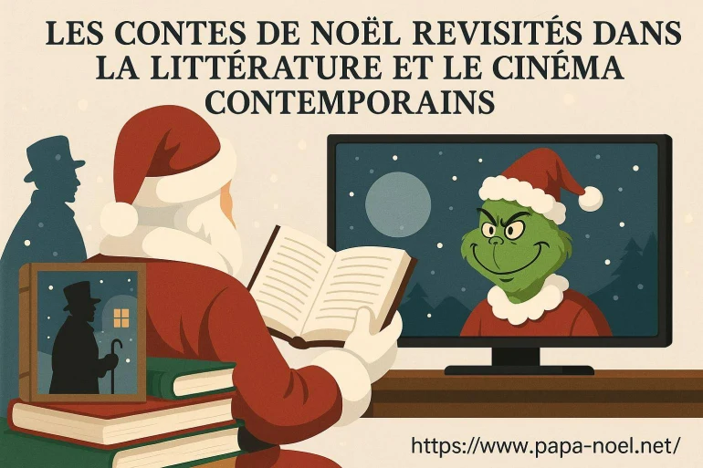 Les contes de Noël revisités dans la littérature et le cinéma contemporains