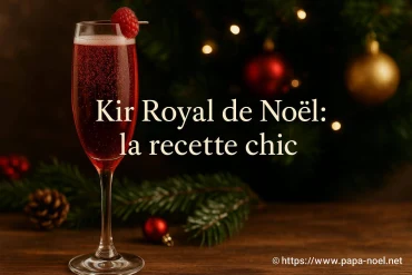 Kir royal de Noël : la recette chic pour un réveillon réussi