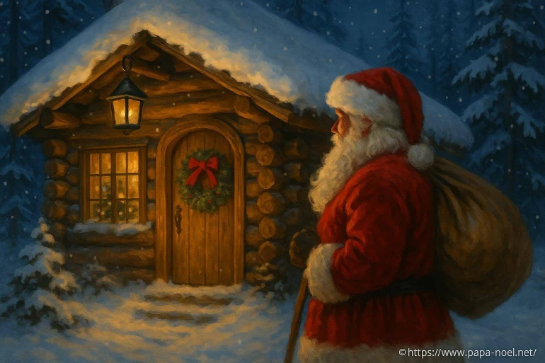 La cabane du Père Noël : un refuge féérique au cœur de la magie