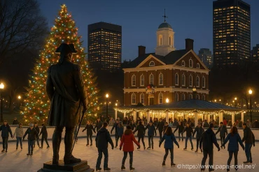 Noël à Boston entre charme colonial et patinoires en plein air