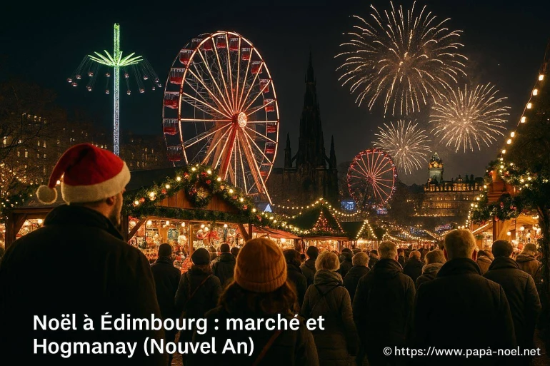 Noël à Édimbourg : découvrir le marché de Noël et Hogmanay