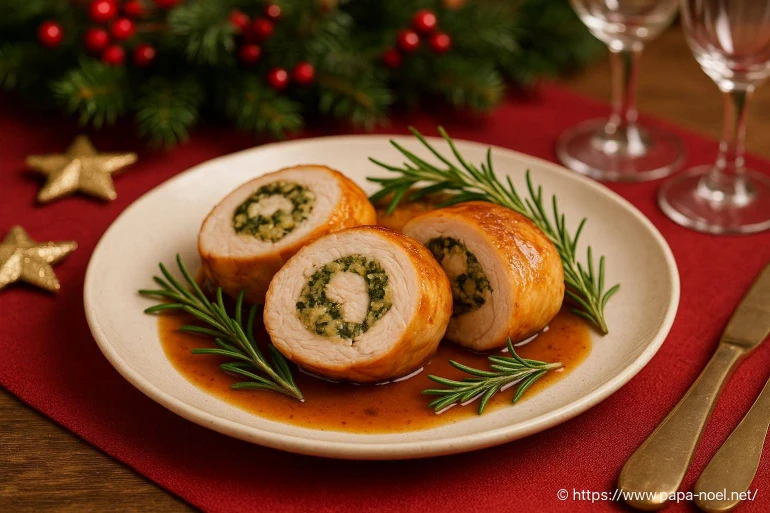 Ballotines de volaille de Noël : recette festive et gourmande