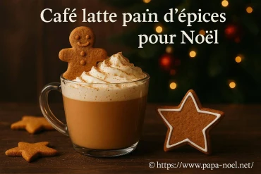 Café latte pain d'épices : la recette gourmande pour Noël