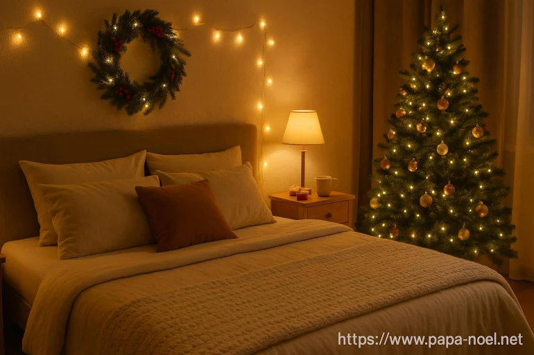 Comment créer une ambiance de Noël cosy dans la chambre à coucher ?