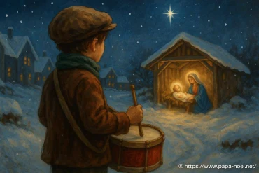 Le petit garçon au tambour : un conte de Noël émouvant à découvrir