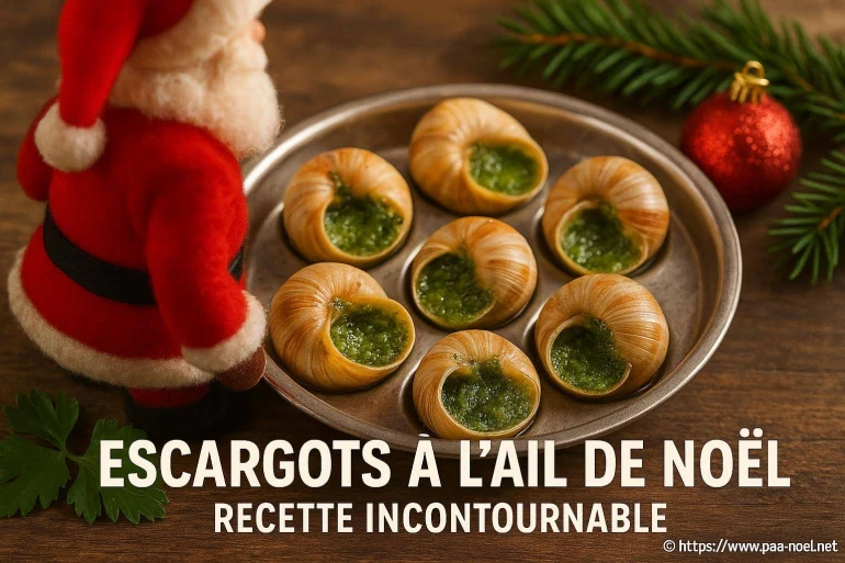Escargots à l’ail de Noël : la recette incontournable pour vos fêtes