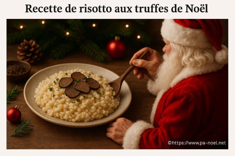 Recette de risotto aux truffes de Noël : comment réussir ce plat festif
