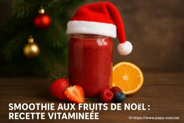 Smoothie aux fruits de Noël : comment préparer une recette vitaminée facile