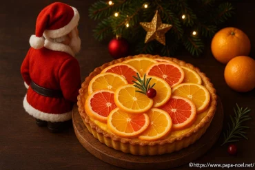 Tarte aux agrumes de Noël : une recette vitaminée et gourmande