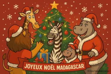Joyeux Noël Madagascar : quand les animaux célèbrent la fête