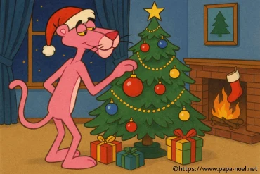 Le Noël de la Panthère Rose entre humour et fantaisie