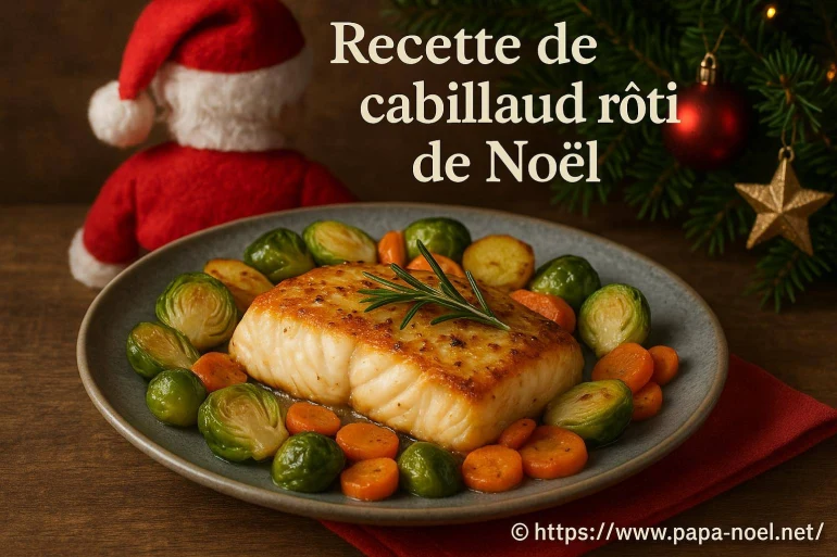 Recette de cabillaud rôti pour un Noël savoureux